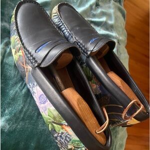 Slightly used driving loafers.